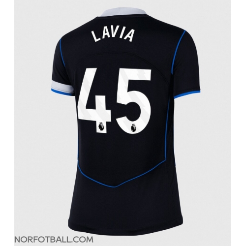 Billige Fotballdrakt Chelsea Romeo Lavia #45 Replika Tredjedrakt Dame 2025-26 Kortermet Billige Fotballdrakt Chelsea Romeo Lavia #45 Replika Tredjedrakt Dame 2025-26 Kortermet